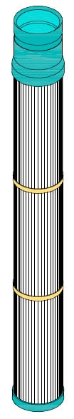 4.7 Mikropul Bottom Access Pleated Filter Elements